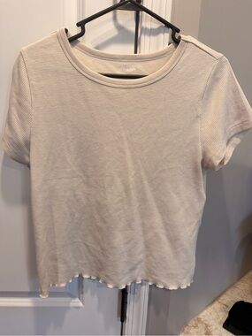 Old Navy Waffle Tee Large